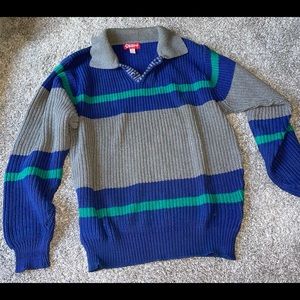 Vintage Merona Small Colorblock stripes men sweater